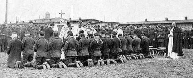 Irish Pow at mass Limburg