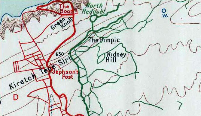 kiretch Tepe battle front